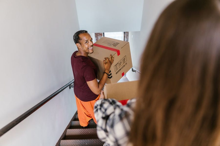 Prudential Elite Moving movers at work in Miami